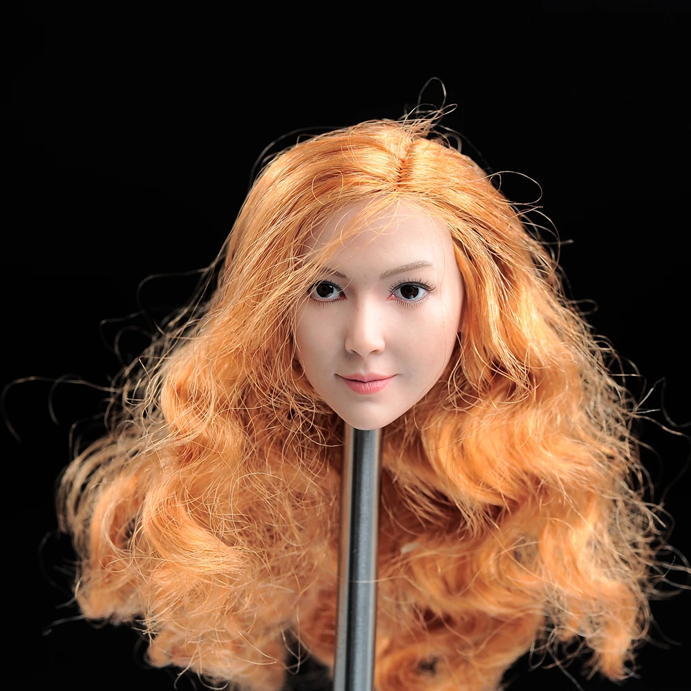 

Экшн-фигурка GACTOYS 1/6 GC011 Asia Girl Bingbing Head резная модель подходит для 12 дюймов TBLeague JIAOU Suntan