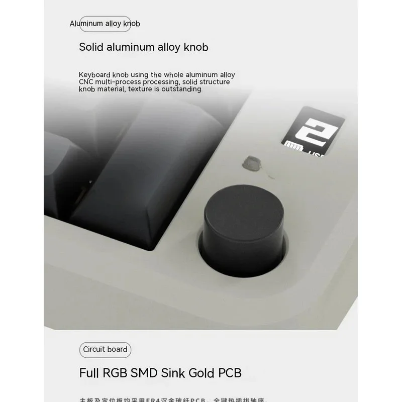 Механическая беспроводная клавиатура Rgb-дизайнер QMK через Office KB19B-01 19 клавиш