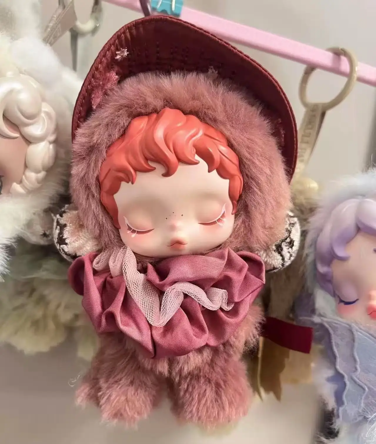 Коллекционная плюшевая кукла-брелок Sleepless Theater Style в стиле Blind Box, с мягким виниловым лицом, милая, подарок (art.: 3920daa8833a1) - 3920daa8833a1