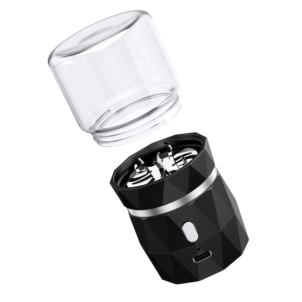 

2022 CBD Mini Tobacco Shredder Portable Electric Smoke Herbal Weed Grinder Stainless Steel Spice Crusher Smoking Accessories
