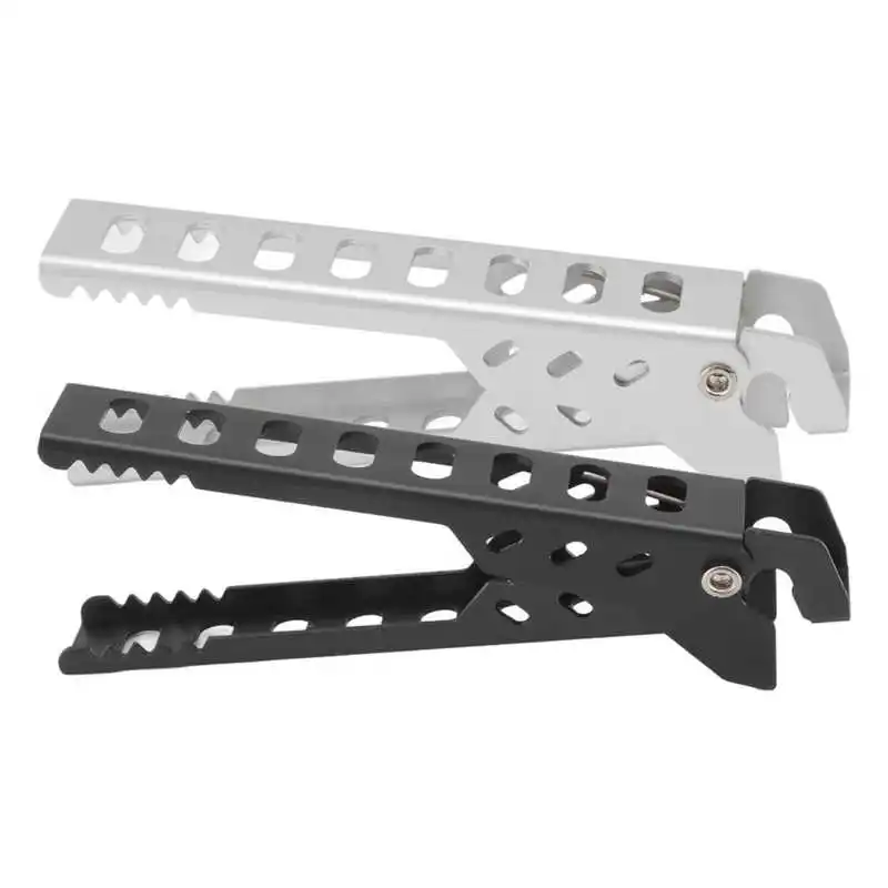 

Hot Pot Retriever Tongs Anti Scalding Hot Plate Gripper Anti Slip Aluminum Alloy for Cooking
