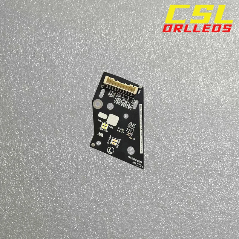 Фото Для Cadillac CT5 DRL светодиодные дневные ходовые огни светодиодная плата поворотный модуль DRL 2020-2023 заменяет OEM Supre White №4