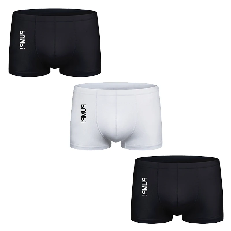 3Pcs Ins Style Cotton Gay Sexy Men 