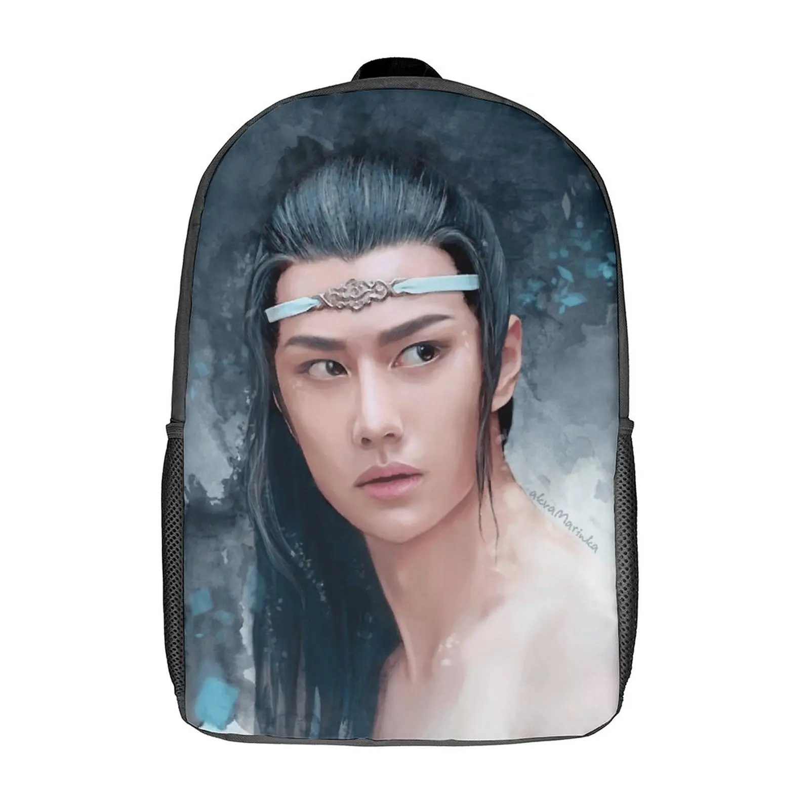 

17 Inch Shoulder Backpack The Untamed. Lan Zhan Secure Funny Graphic Comfortable Schools Rucksack