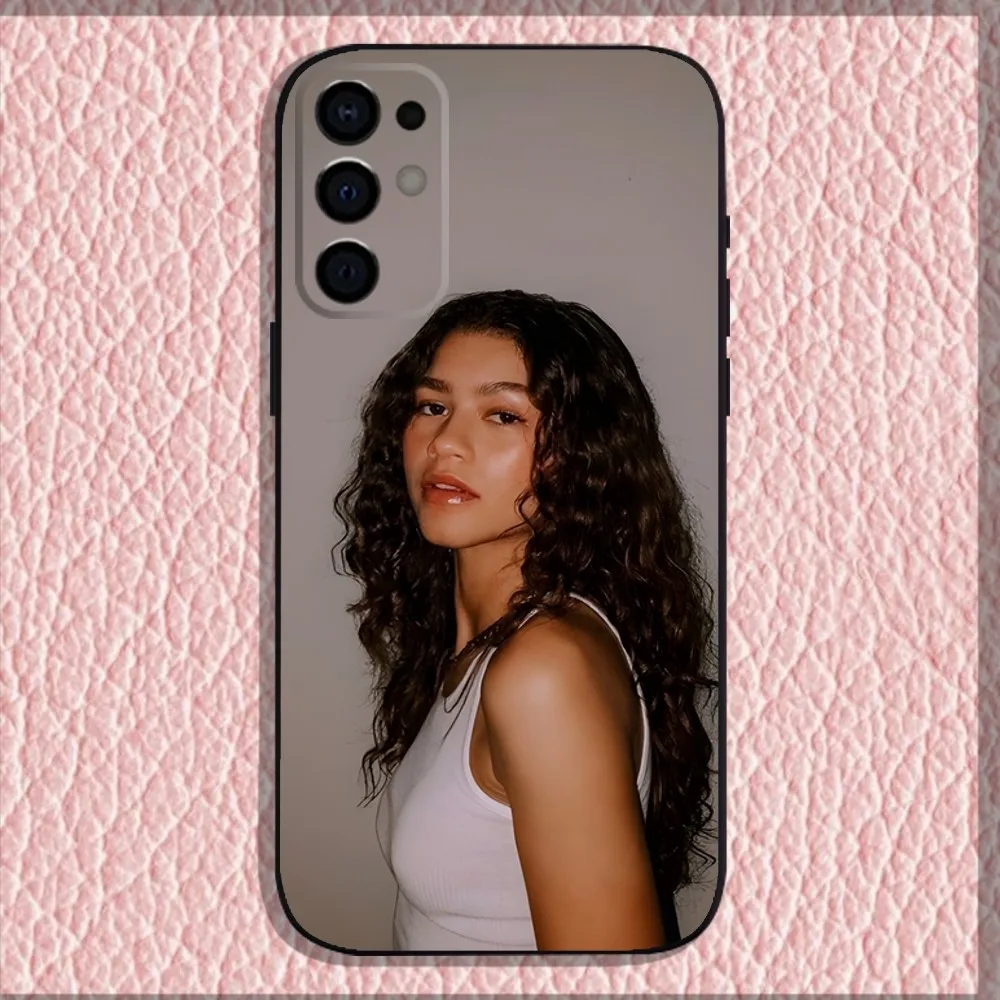 Z-Zendaya Phone Case For Samsung S24 S21 S22 S23 S30 Ultra S20 Plus Fe Lite Note 10 9 5G Black Soft Shell