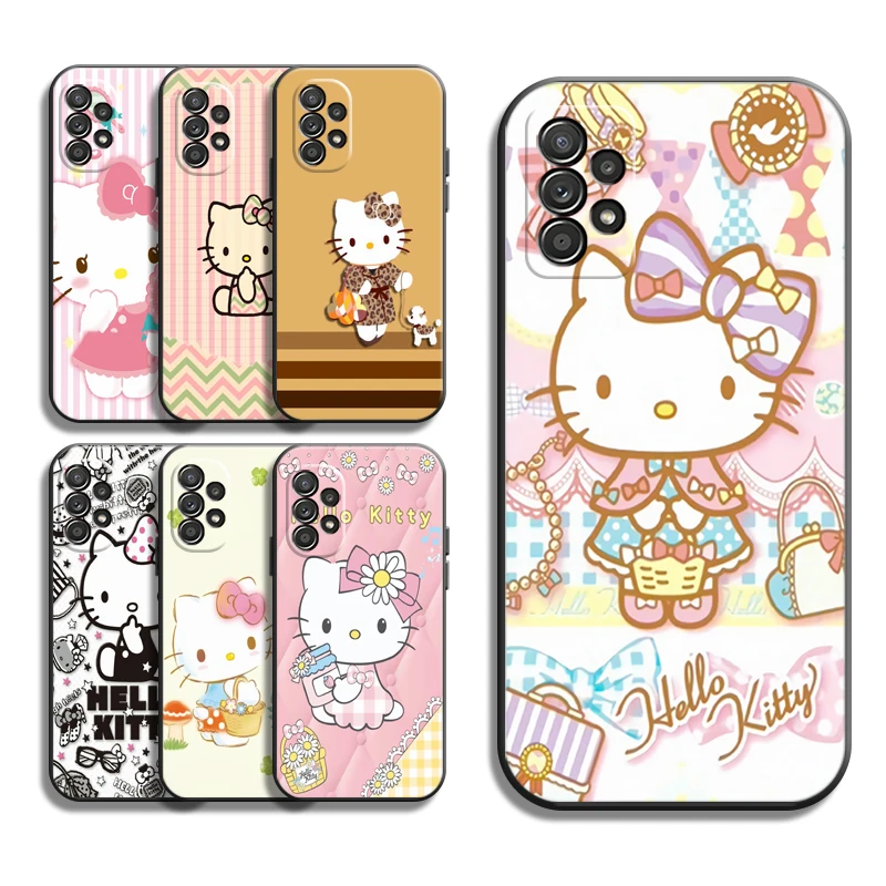 

Hello Kitty Cute 2022 Phone Cases For Samsung Galaxy S20 FE S20 Lite S8 Plus S9 Plus S10 S10E S10 Lite M11 M12 Carcasa