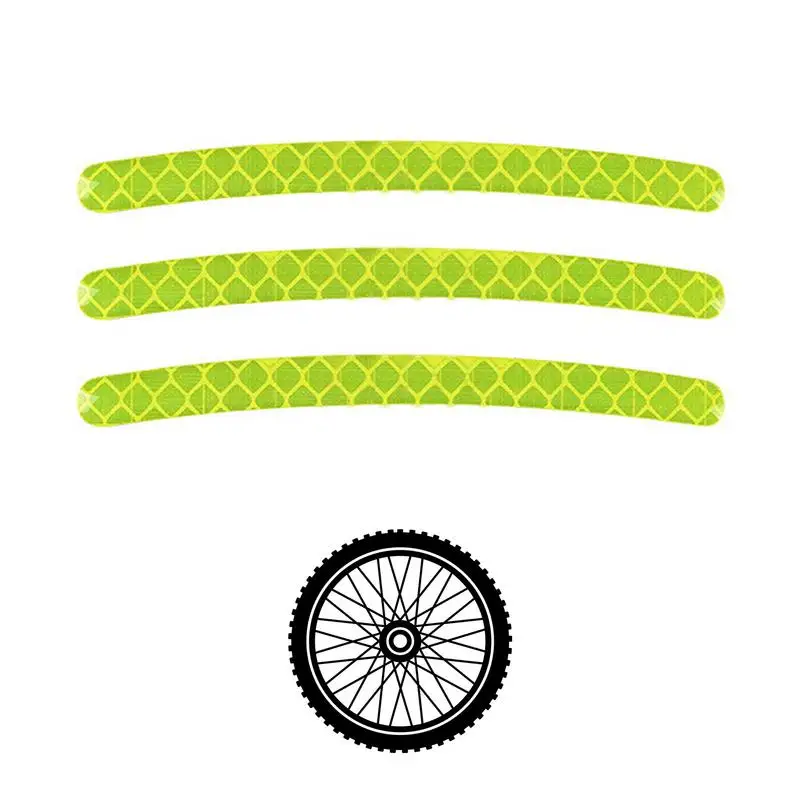 

20 шт., светоотражающие наклейки для колес автомобиля