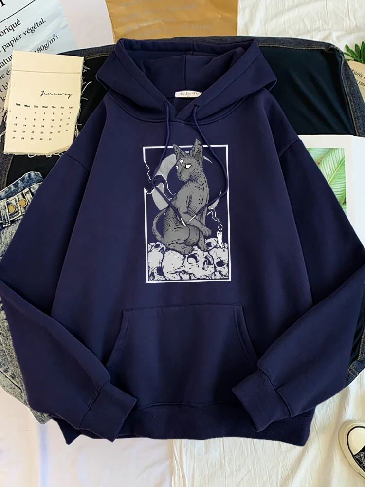 

Черная оверсайз Женская толстовка с капюшоном, оверсайз, уличная теплая одежда, винтажный женский спортивный костюм