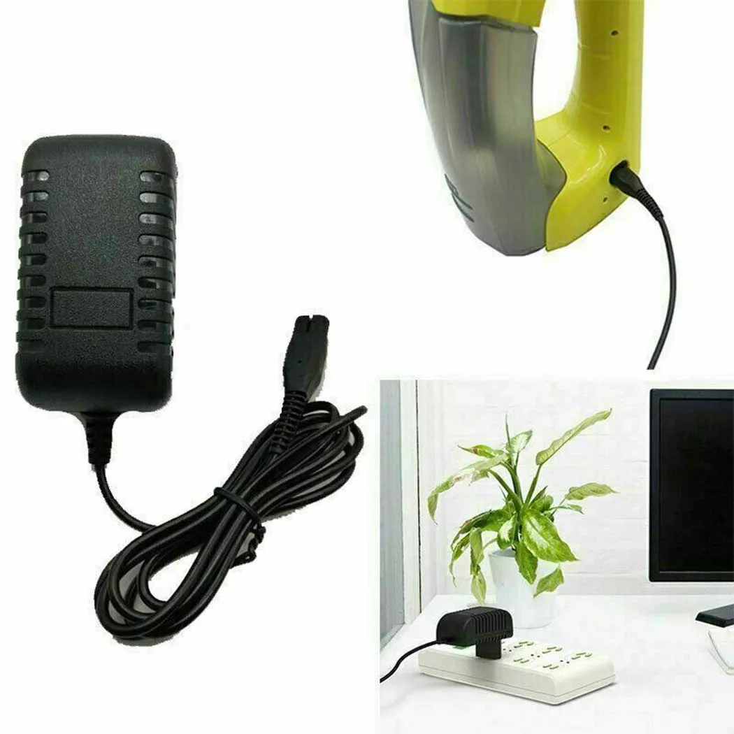 

Garden Power Tool Parts Mains Vacuum Battery Charger Plug Lead Power Cable For WV/WV2 Premium Squeegees Cleaning Work Protection