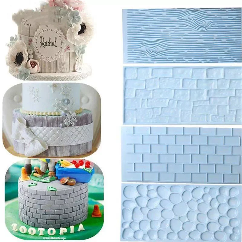 

2022New 1Set 3D plastic Chocolate Cake Fondant Mould Baking Sugarcraft Decorating Mold Tools Kitchen Baking Pastry Accessories