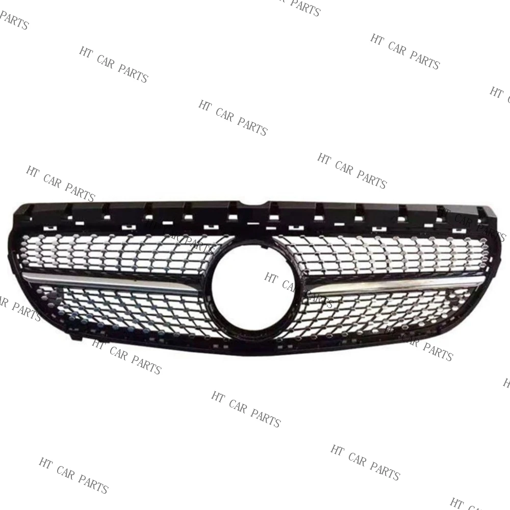 

Для Mercedes Benz W246 B180 B200 B250 B-class 2015-2019 2015 2016 2017 2018 2019 1 x Передняя решетка радиатора в алмазном стиле