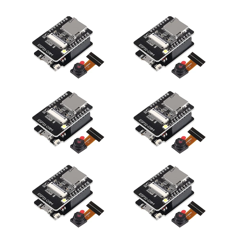 6 шт. Встроенная плата памяти Micro-USB на последовательный порт CH340G с OV2640 модуль