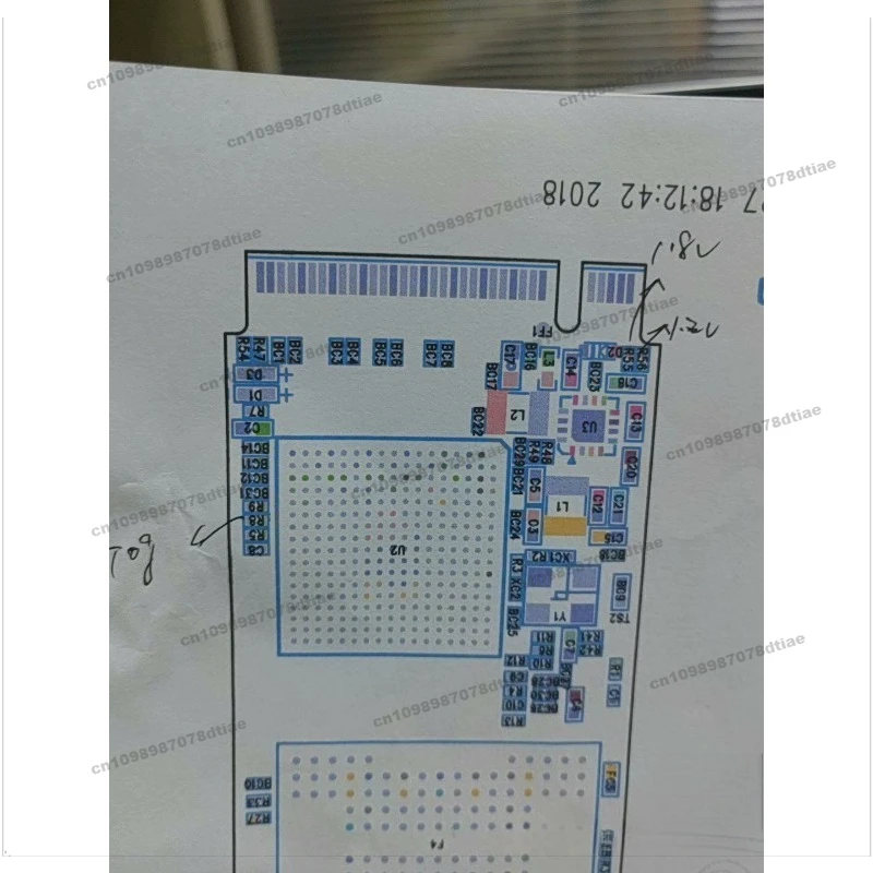 Фото Новая основная плата управления NVME SSD SM2263XT для самостоятельной сборки, 4-контактная плата PCB BGA132 №5