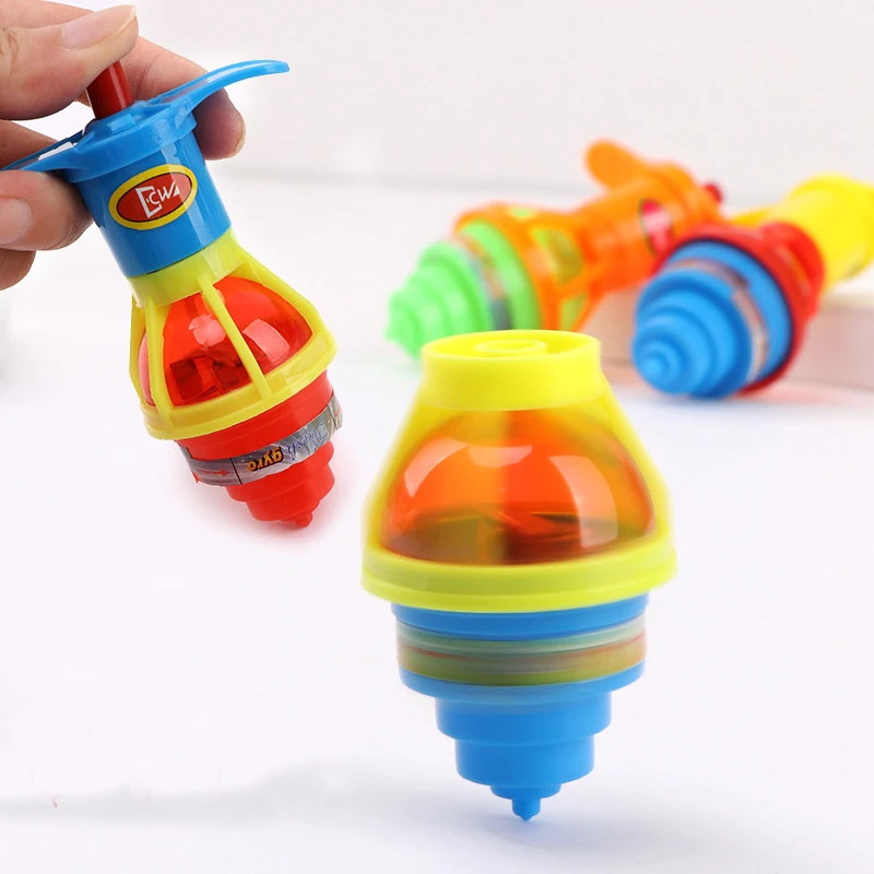 

Spinning Gyro Toy School Birthday Party Gift Colorful Gyro Relief Stress Educational Fingertip Funny Toy Christmas New Year Gift