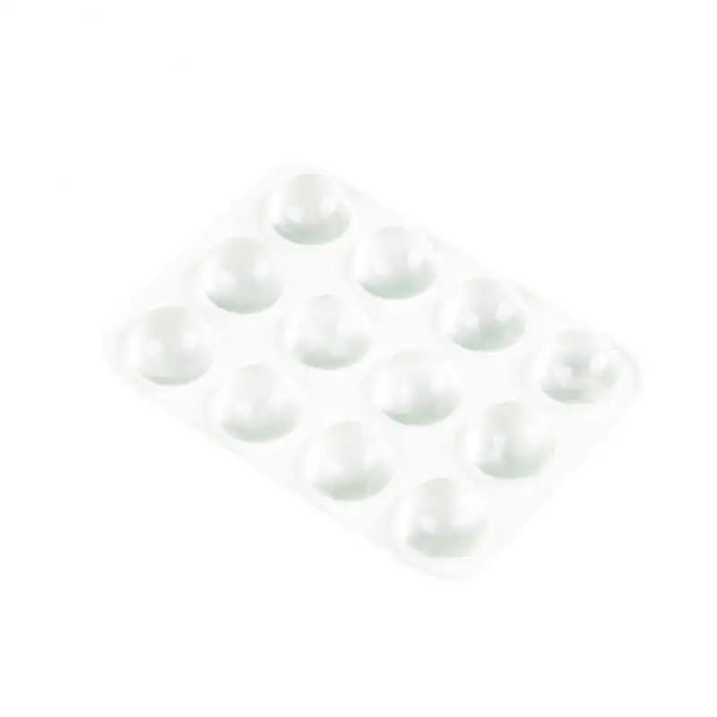 

24 PCS Rubber Doorknob Protective Shock Collision Rails Mat Anti-collision Mute Doorknob Thick Silent Door Rear Mute Touch Pad