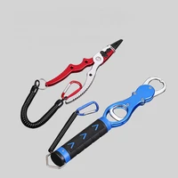 best aluminum alloy fishing pliers grip set fishing tackle gear tools hook recover cutter line split ring fishing accessories