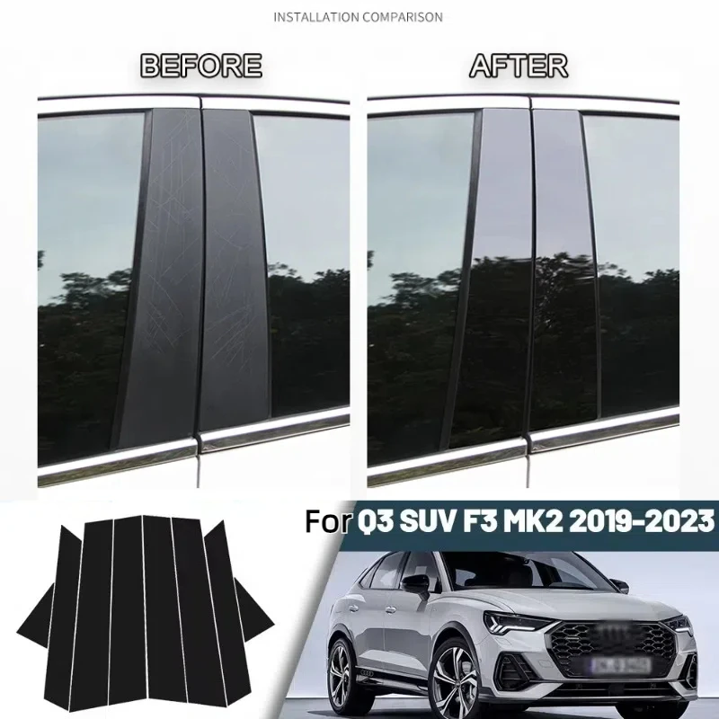 Оконная дверная колонна B C, накладка на стойку для Audi A4 B88K A3 S3 RS3 4dr 8P A6 C7 4G Q3 SUV F3 Q5 8R, декоративные наклейки (art.: 3920cbcf1a115) - 3920cbcf1a115