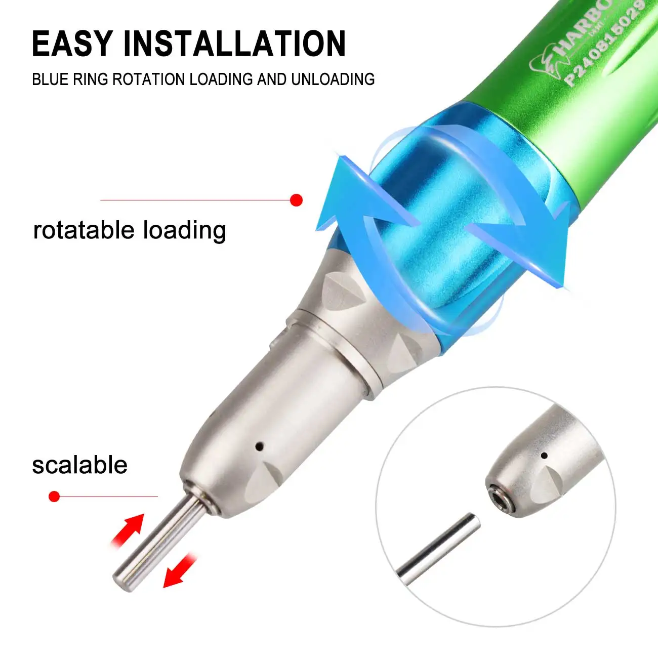 Стоматологический набор наконечников высокоскоростной низкоскоростной с 2/4