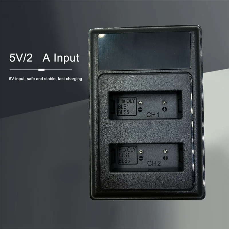 Двойное зарядное устройство USB для фотоаппарата Olympus