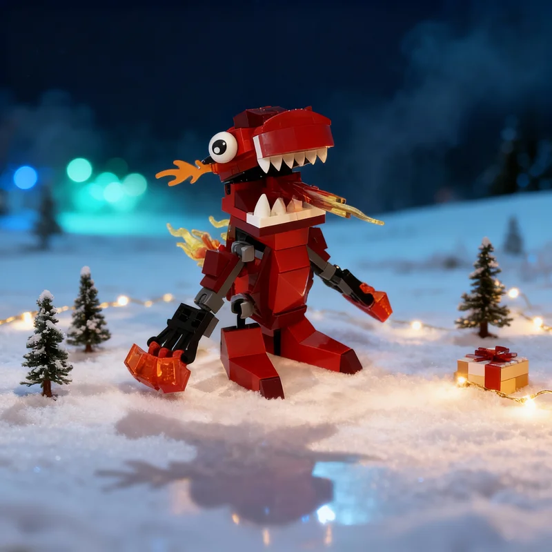 Фото 112 деталей MOC Mixels Infernites Max: Конструктор-модель, архитектурная игрушка, DIY, креативный подарок на Рождество, развивающая идея, строительные блоки №1