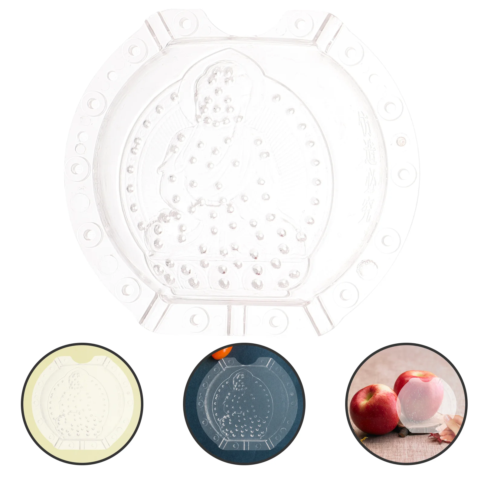 

2pcs Plants Growth Clear Molds Multi-use Fruits Molds Creative Melon Molds for Garden