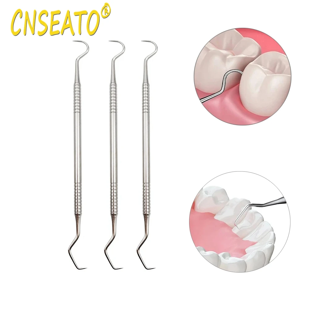 1/5 шт. скребок для чистки зубов из нержавеющей стали