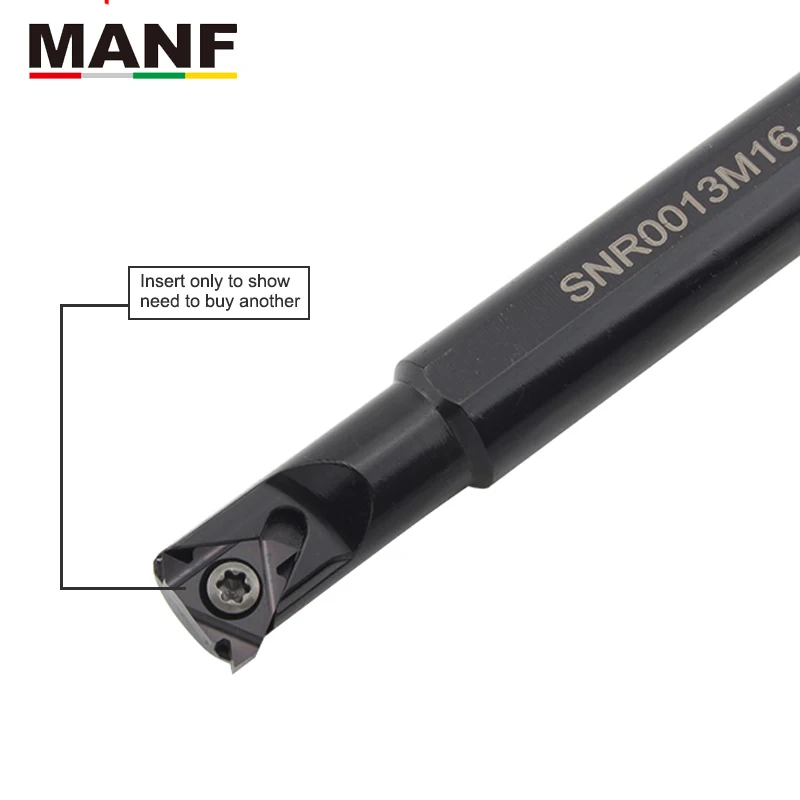 MANF Turning Tool SIR SNR0013N16 CNC Lathe Machining Cutter Internal Threaded Tools Threading Toolholders thread lathe Holder |