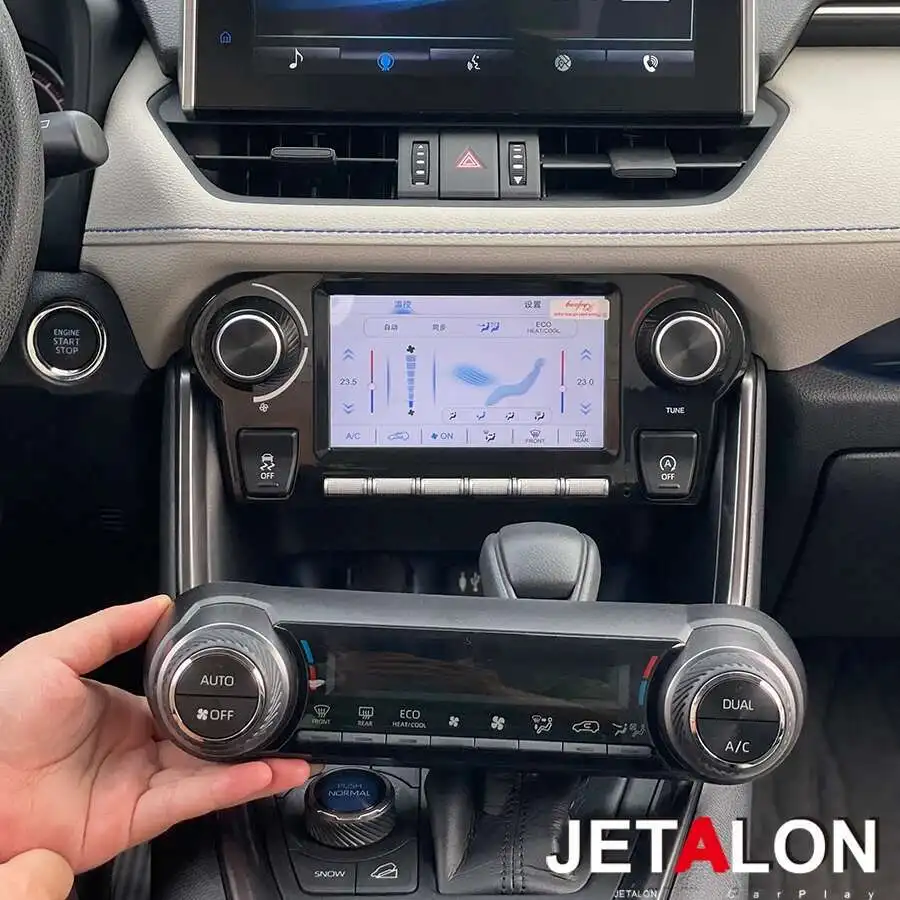 

Экран кондиционера климат-контроля, сенсорная панель переменного тока, ЖК-дисплей для Toyota RAV4 RAV 4 2019 2021 2022 2020 2023, режим дня и ночи