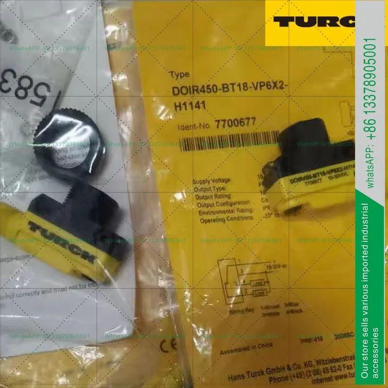 Фото Фотоэлектрический датчик Turck LOP3.5m-BT18-VP6X2 RO20M-BT18-VN6X2 EOIR DOIR №2