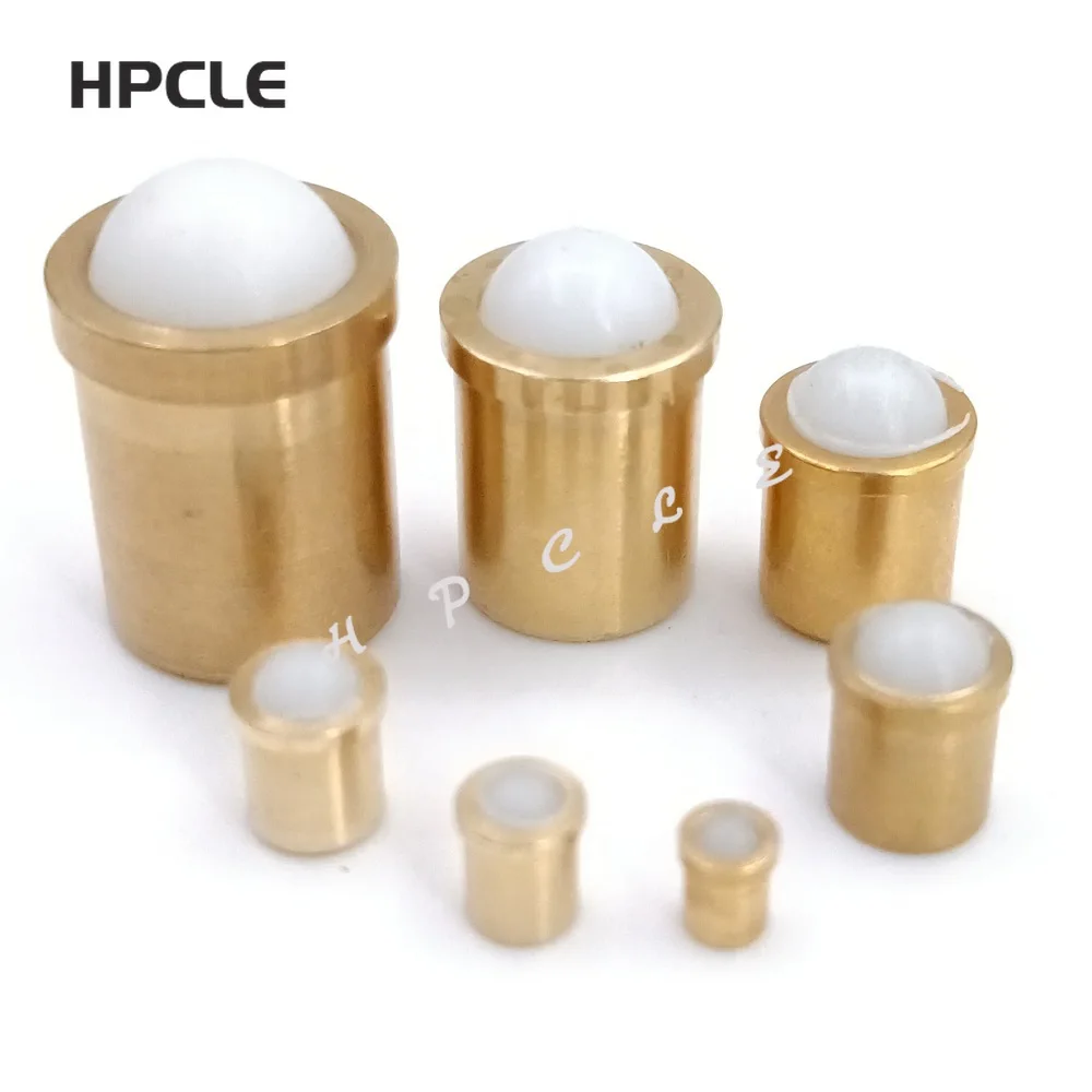 10 шт. 2 мм 3 4 5 6 8 латунный/шаровой Плунжер с помпоном шаровой пружинный набор