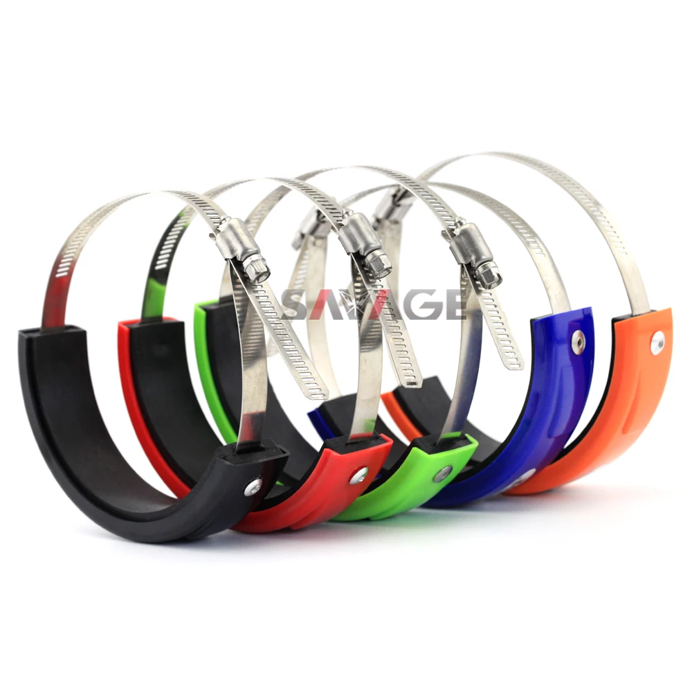 Глушитель/круглый Овальный протектор выхлопных газов может покрываться для SUZUKI