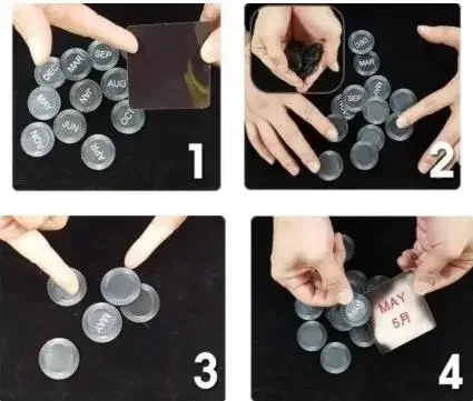 Термальная индукция карточка предсказания магические трюки Mentalism Magic Illusions Close Up