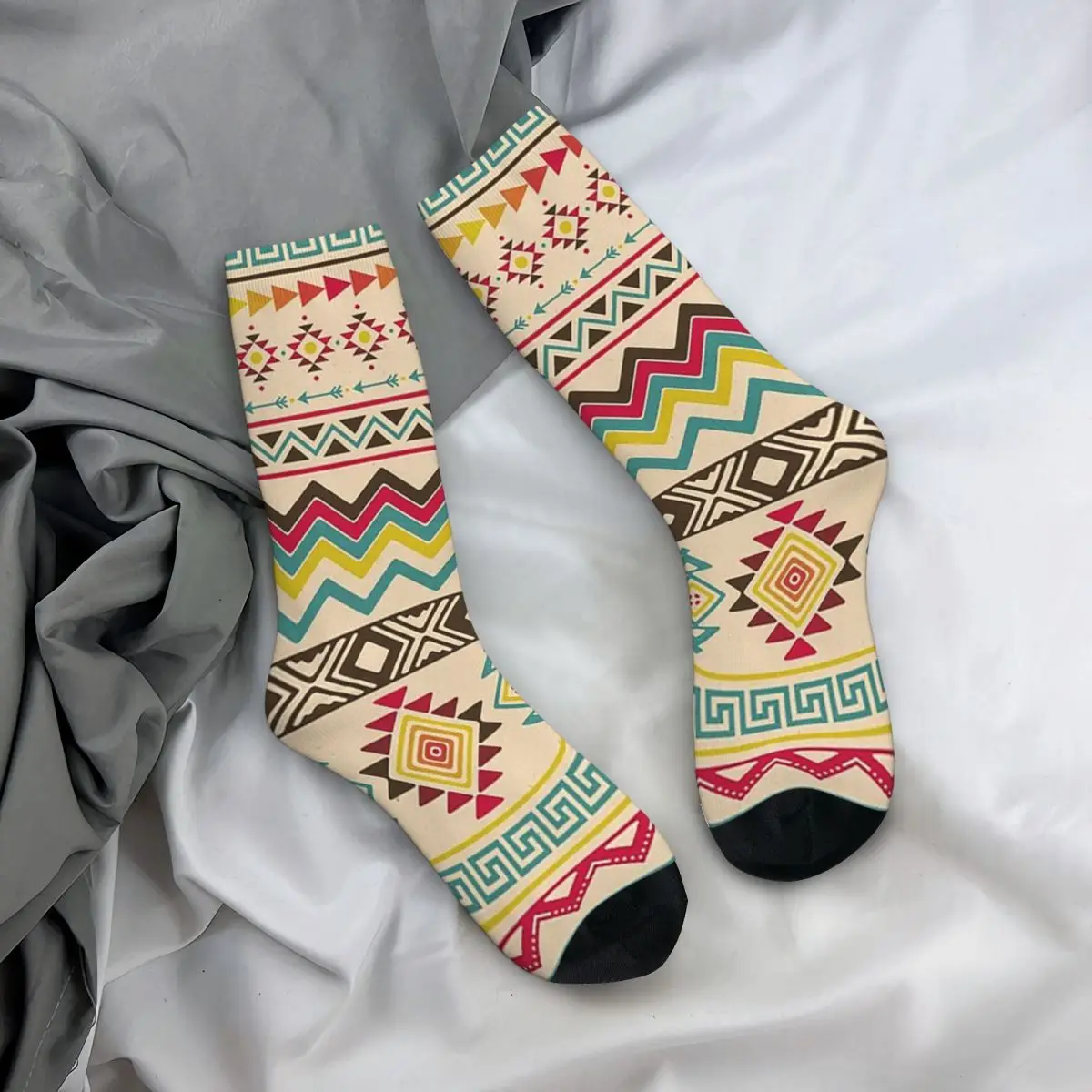 Navajo Юго-Западный индейский индийский тканый Hopi тройник главные носки модные