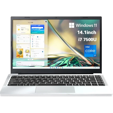 Ноутбук, 14.1", 12ГБ/2ТБ, i7-7500U, Pentium N3700, Windows