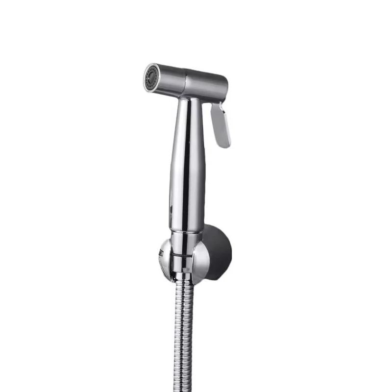 

Распылитель для унитаза, шланг и опорный набор, матовый золотой ручной смеситель для биде, розовое золото, пистолет-серый Shattf