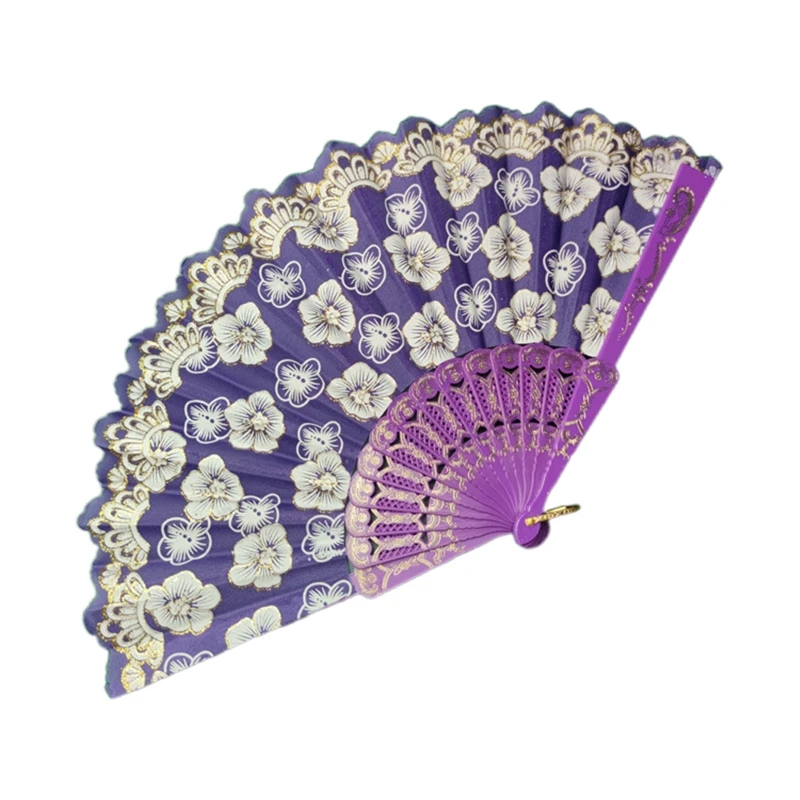 

Кружевной Складной вентилятор, 8 цветов, фотография