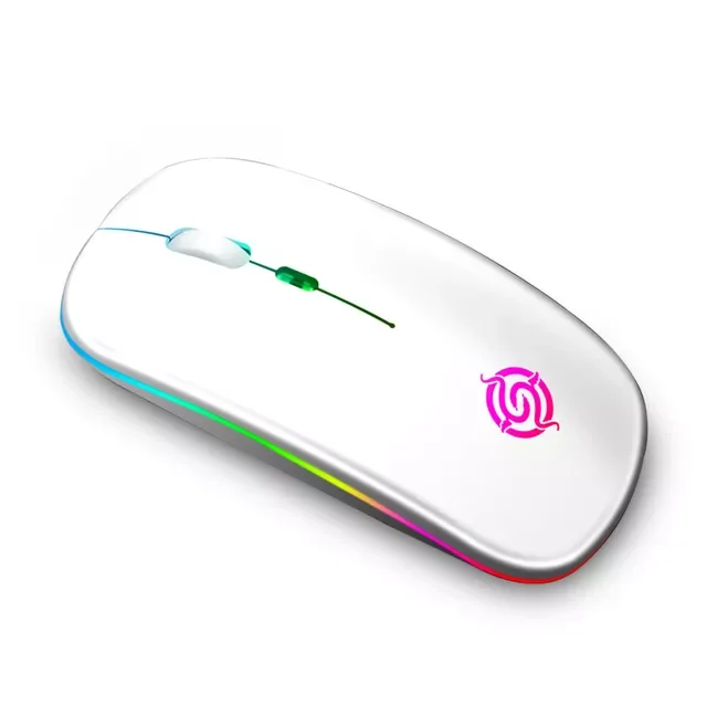 

Wireless Mouse Bluetooth 2.4G RGB Rechargeable Mouse Wireless Silent Mause LED Backlit Ergonomic Game Mouse For Laptop PC