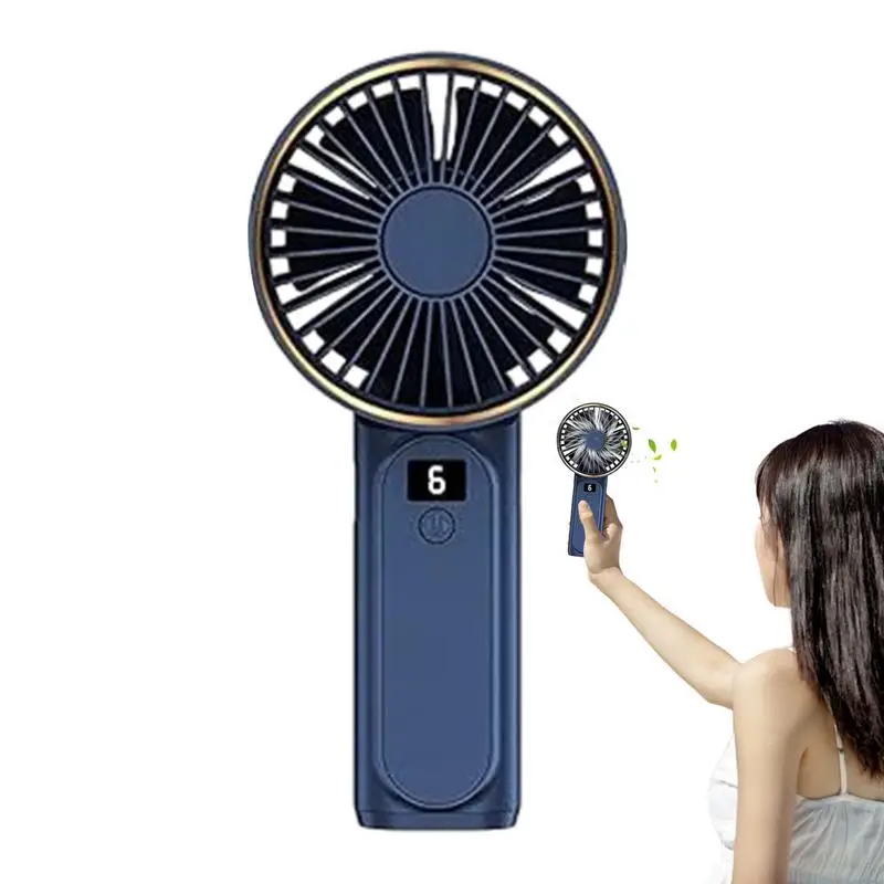 Перезаряжаемый вентилятор портативный персональный ручной охлаждающий