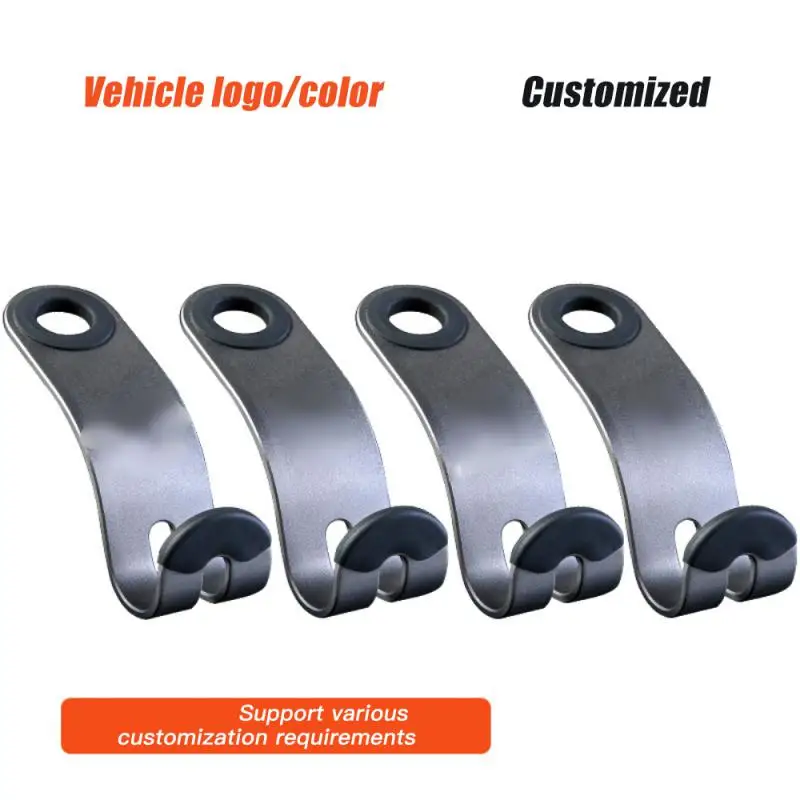 

Creative Storage Hanger Multifunctional Multi-functional Car Vehicle Back Seat Organizer Holder Alloy Car Clips Hooks For Bags
