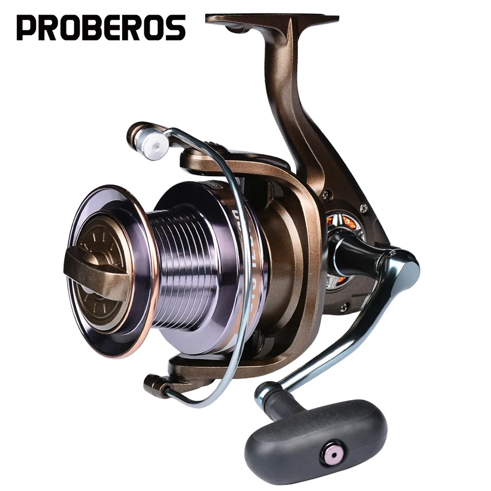 

New 9000-12000CTS all-metal spinning wheel 14+1 left and right hand exchange long-throw fishing wheel Fishing reel