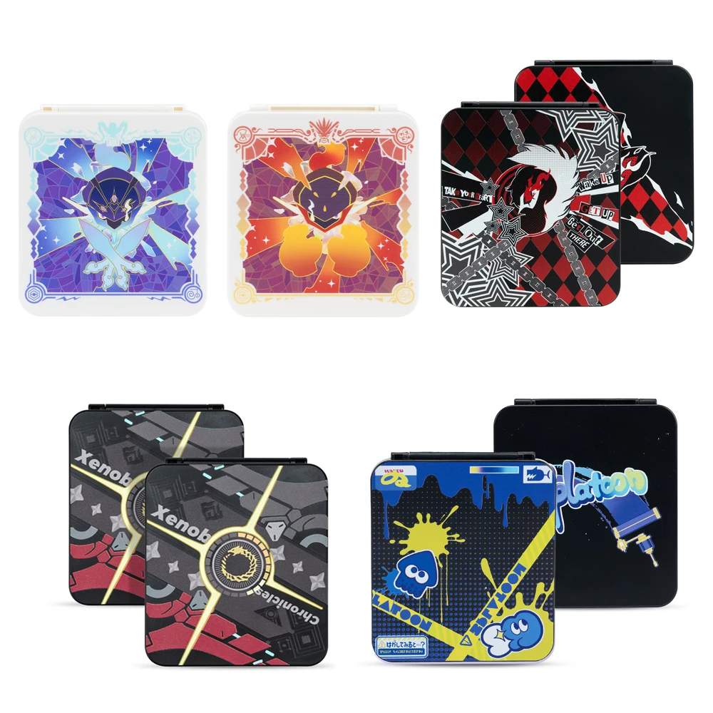 

Hot Game SD Cards Storage Box Hard Shell Protective Case Holder For Nintendo Switch Oled NS Lite Games Card TF Cover Accessories