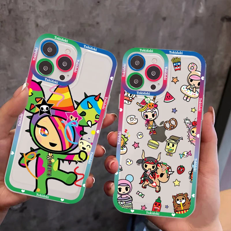 

Tokidokis Unicorn Phone Case For IPhone 14 13 12 11 Pro Max XS X XR SE 2020 6 7 8 Plus Mini Protective Cover