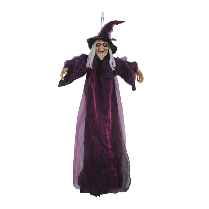 

Bone Chilling Sound Controlled Hanging Prop for Haunted House Décor Dropship