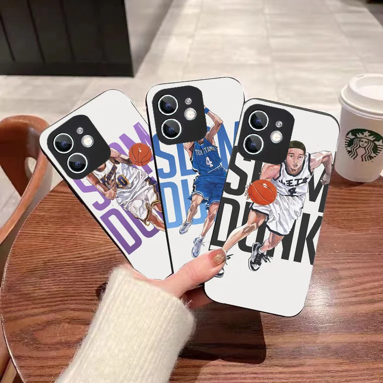 Черный силиконовый чехол для Samsung J6 J8 M15 M21 M30 M31 M51 M55 M60 S7 S8 Edge Prime Plus