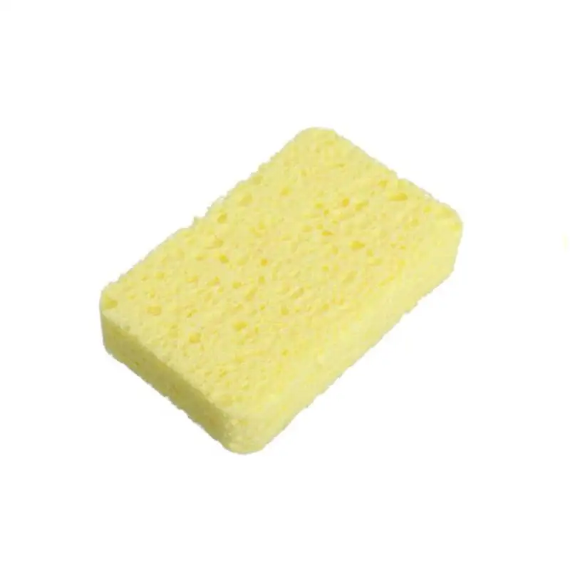 

Sponge Wipe Oil Artifact Brush Pot Cleaning Brush Wood Pulp Sponge Descaling Cleaning Kitchen Dishwashing Accessories Gadgets