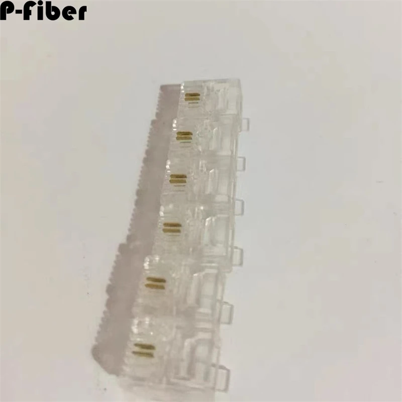 Телефонная кристаллическая головка 100 шт. 1000 2-ядерный 6p2c RJ11 голосовой провод