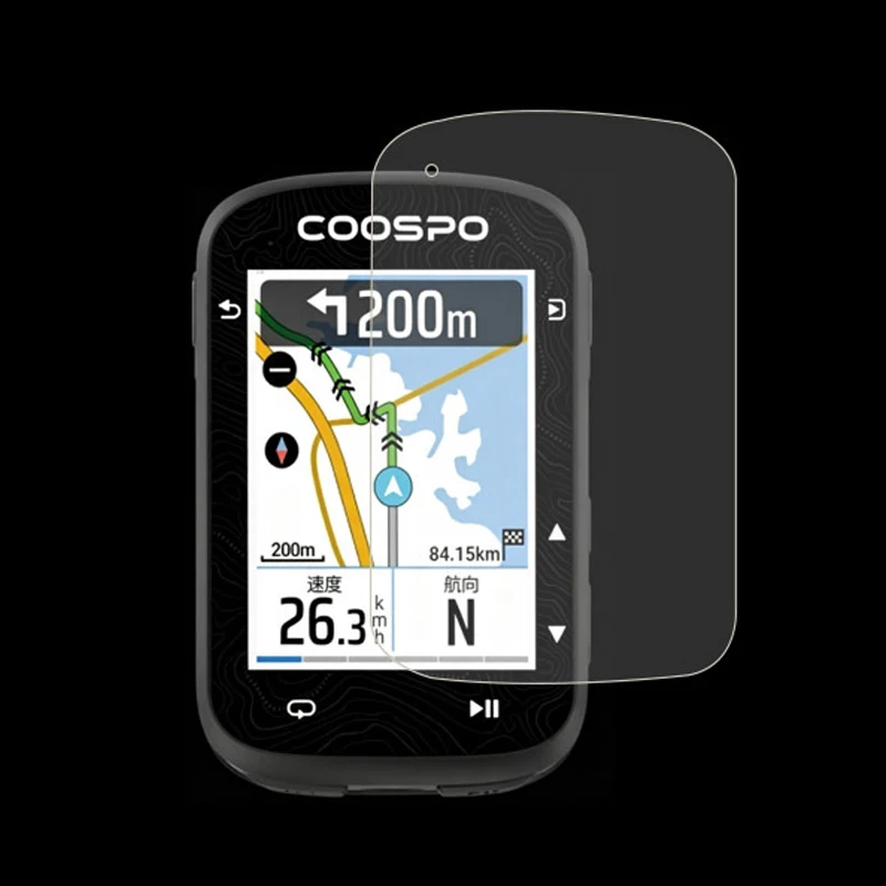 Фото 3 шт., мягкая защитная пленка из ПЭТ для COOSPO CS600, защитная пленка для велосипеда, GPS-компьютера, аксессуары для защиты велосипеда №1