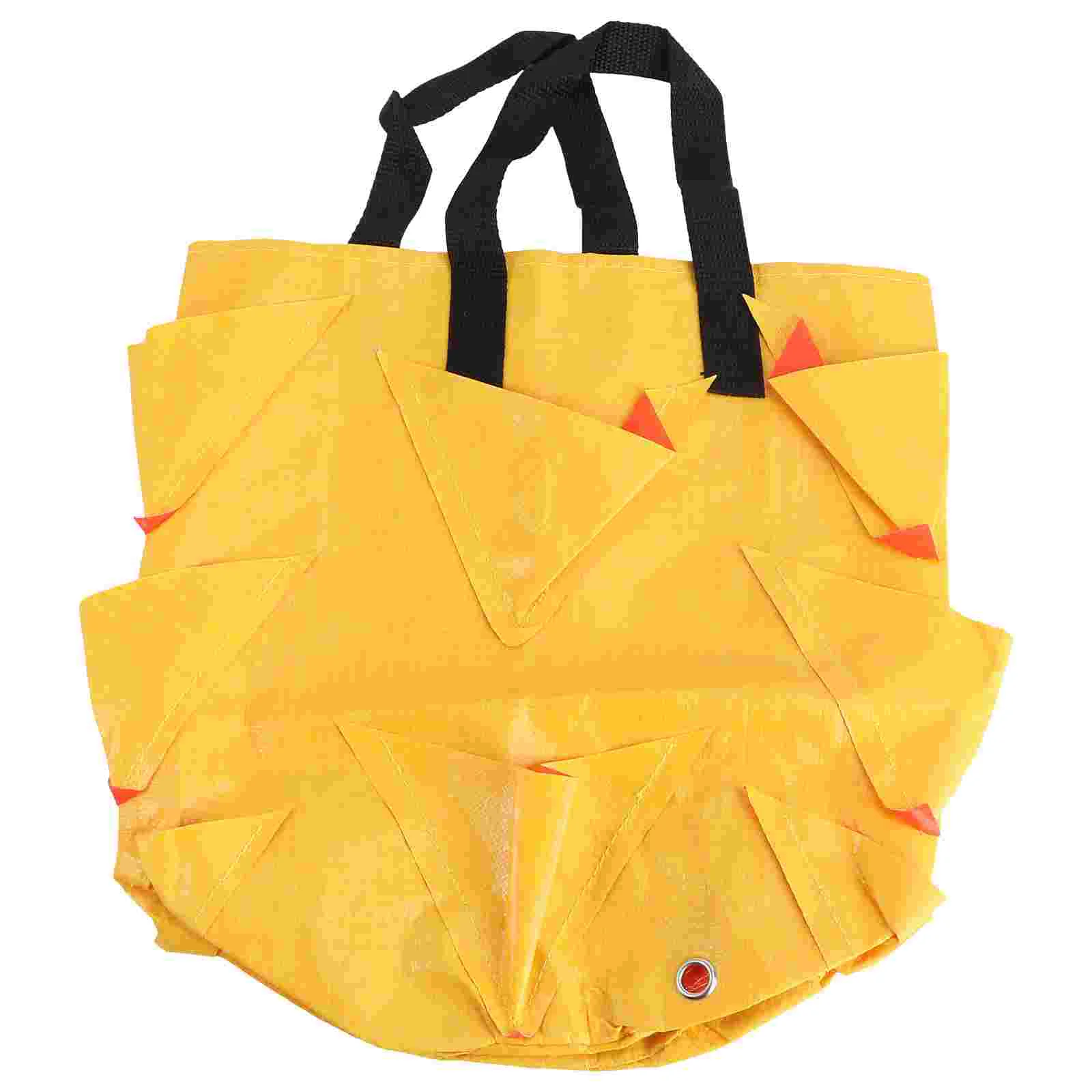 

1PC 3 Gallons Hanging Type Strawberry Bag Gardening Flower Planting Bag PE Aerial Gardening Nursery Bag Multi-purpose Seedlings