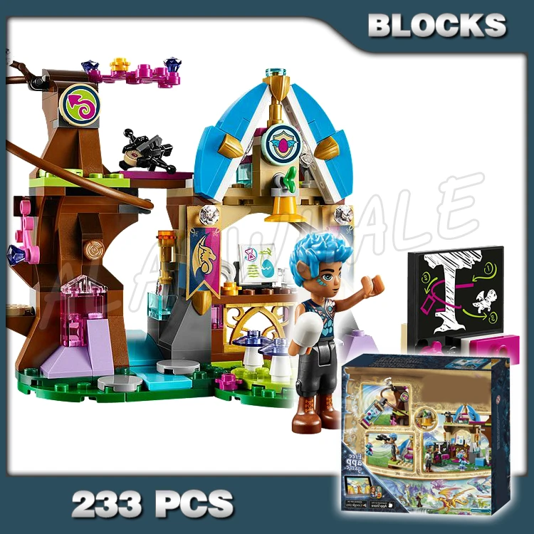 

233pcs Elves Elvendale School of Dragons Baby Wind House 10501 Building Brick Blocks Kit Playset Sets Compatible with Model
