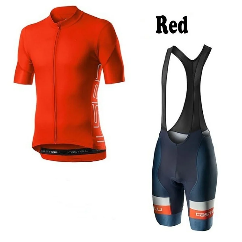 Chemical Fiber  Cycling Suit Short Sleeves Sell Like Hot Cakes Spring Summer Slim Fit Breathable Quick Dry Fleet Edition Unisex